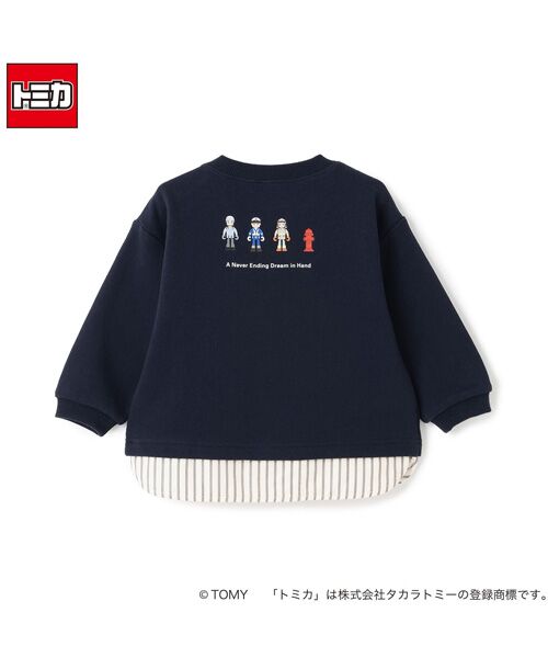 petit main / プティマイン スウェット | 【TOMICA】裾チェックトレーナー | 詳細8