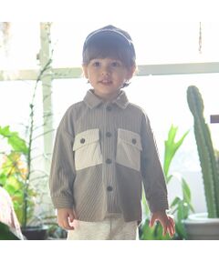 petit main / プティマイン シャツ・ブラウス | コーデュロイ/チェックアソートシャツ