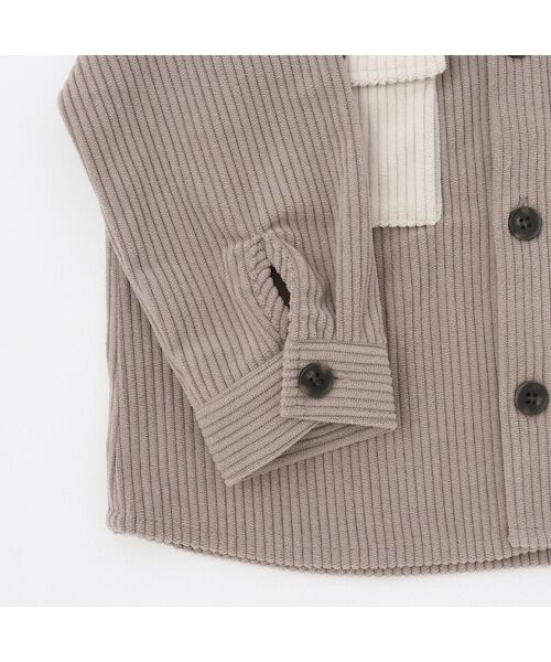 petit main / プティマイン シャツ・ブラウス | コーデュロイ/チェックアソートシャツ | 詳細11