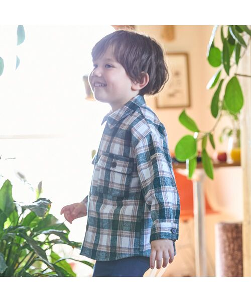 petit main / プティマイン シャツ・ブラウス | コーデュロイ/チェックアソートシャツ | 詳細2