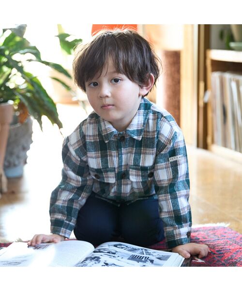 petit main / プティマイン シャツ・ブラウス | コーデュロイ/チェックアソートシャツ | 詳細3