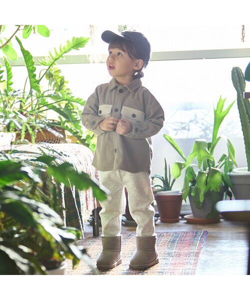 petit main / プティマイン シャツ・ブラウス | コーデュロイ/チェックアソートシャツ | 詳細4