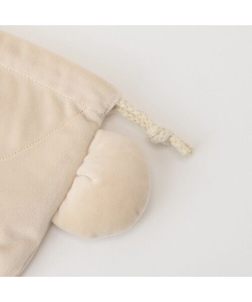 petit main / プティマイン ポーチ | pupu&teteふわふわ巾着/L | 詳細2