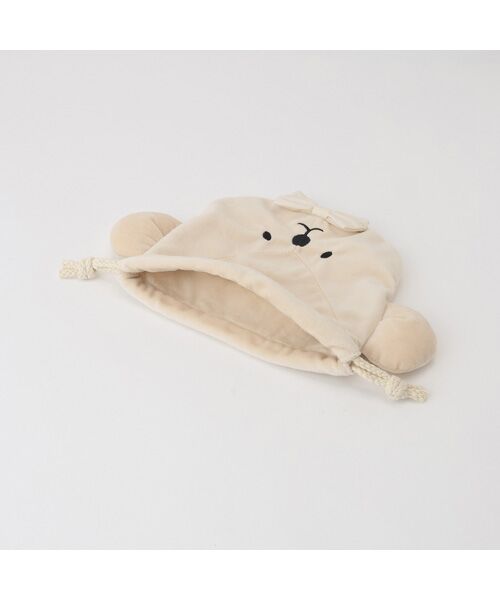 petit main / プティマイン ポーチ | pupu&teteふわふわ巾着/L | 詳細4