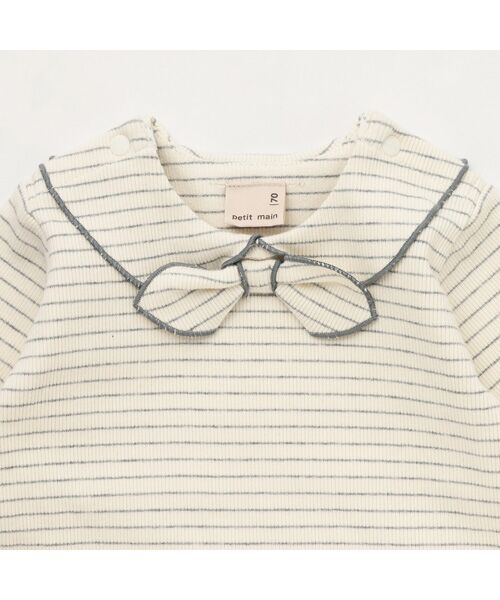 petit main / プティマイン ベビー・キッズウエア | サス付きニットパンツセット | 詳細7