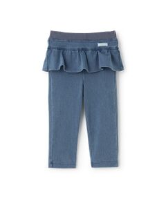 petit main / プティマイン その他パンツ | 【スマイル/防汚加工】フリルカットロングパンツ