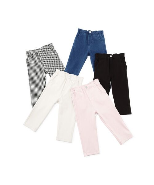 petit main / プティマイン その他パンツ | 【スマイル防汚】ポケットフリルパンツ | 詳細10