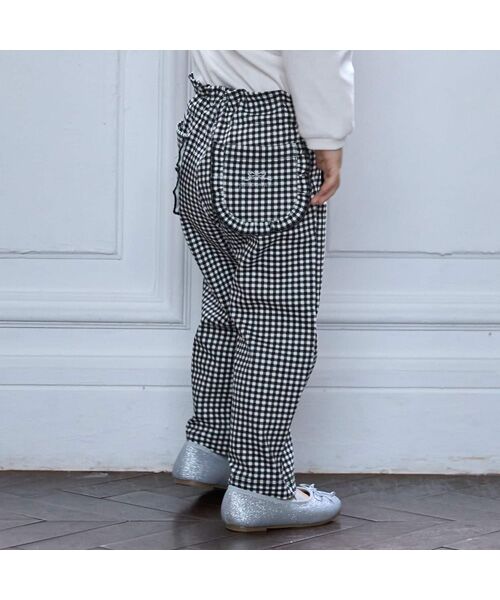 petit main / プティマイン その他パンツ | 【スマイル防汚】ポケットフリルパンツ | 詳細2