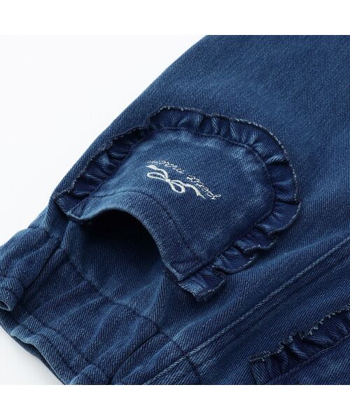 petit main / プティマイン その他パンツ | 【スマイル防汚】ポケットフリルパンツ | 詳細8