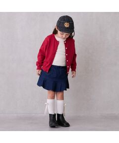 petit main / プティマイン ミニ・ひざ丈スカート | ﾊｰﾄﾎﾟｹｯﾄｽｶﾊﾟﾝ