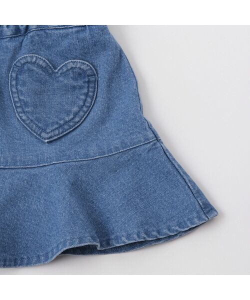 petit main / プティマイン ミニ・ひざ丈スカート | ﾊｰﾄﾎﾟｹｯﾄｽｶﾊﾟﾝ | 詳細10