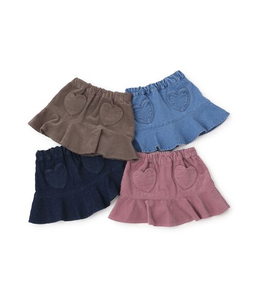 petit main / プティマイン ミニ・ひざ丈スカート | ﾊｰﾄﾎﾟｹｯﾄｽｶﾊﾟﾝ | 詳細16