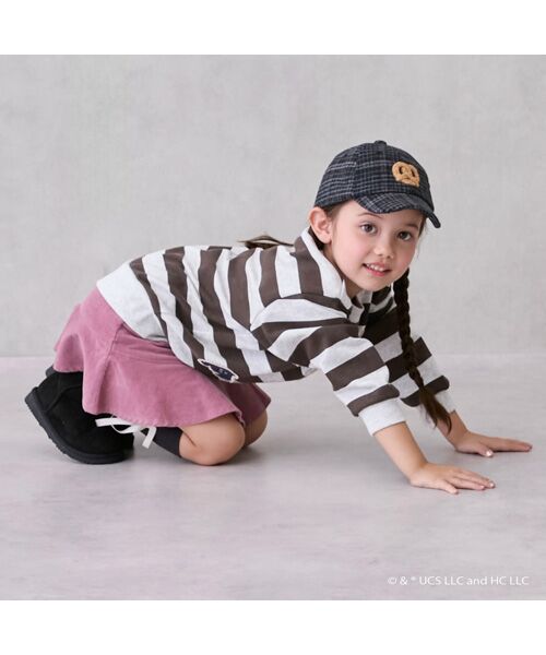 petit main / プティマイン ミニ・ひざ丈スカート | ﾊｰﾄﾎﾟｹｯﾄｽｶﾊﾟﾝ | 詳細3