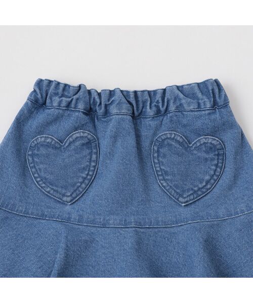 petit main / プティマイン ミニ・ひざ丈スカート | ﾊｰﾄﾎﾟｹｯﾄｽｶﾊﾟﾝ | 詳細7