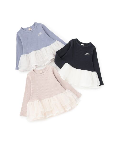 petit main / プティマイン Tシャツ | ﾁｭｰﾙﾍﾟﾌﾟﾗﾑﾛｺﾞ長袖Tｼｬﾂ | 詳細11