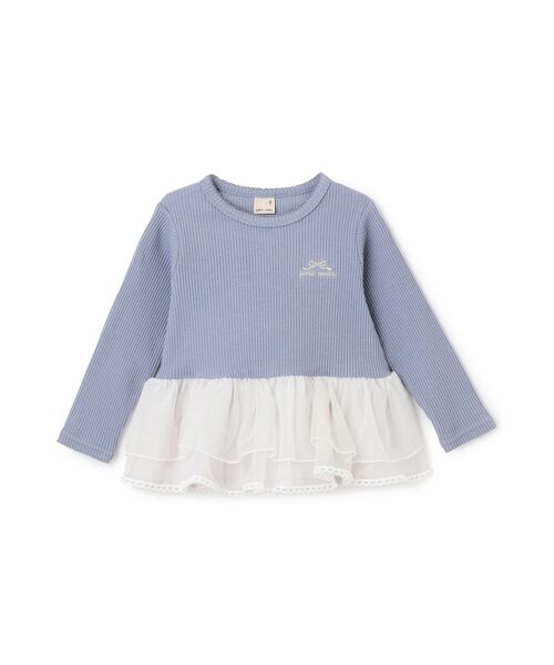 petit main / プティマイン Tシャツ | ﾁｭｰﾙﾍﾟﾌﾟﾗﾑﾛｺﾞ長袖Tｼｬﾂ | 詳細3