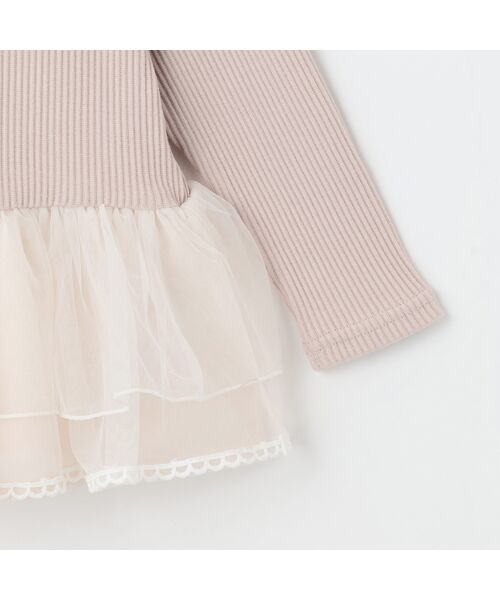 petit main / プティマイン Tシャツ | ﾁｭｰﾙﾍﾟﾌﾟﾗﾑﾛｺﾞ長袖Tｼｬﾂ | 詳細8