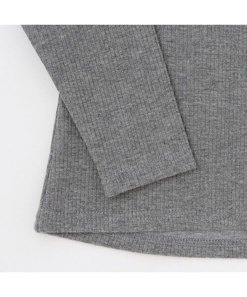 petit main / プティマイン Tシャツ | 衿付きリボン長袖Tシャツ | 詳細9