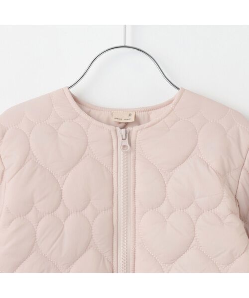 petit main / プティマイン その他アウター | 【ﾘﾝｸ】ﾊｰﾄｷﾙﾃｨﾝｸﾞｼﾞｬｹｯﾄ | 詳細10