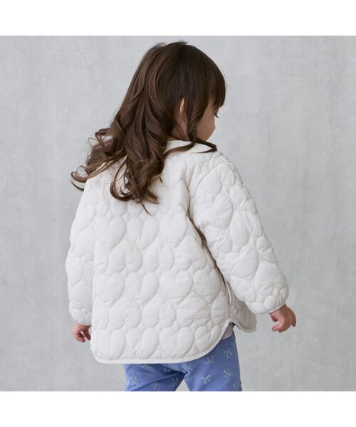 petit main / プティマイン その他アウター | 【ﾘﾝｸ】ﾊｰﾄｷﾙﾃｨﾝｸﾞｼﾞｬｹｯﾄ | 詳細3