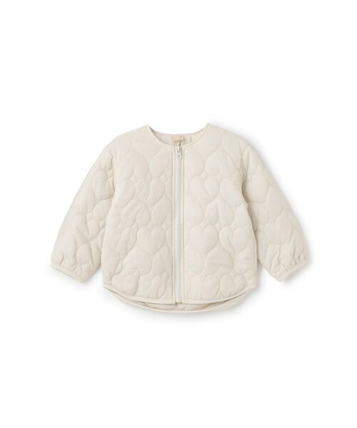 petit main / プティマイン その他アウター | 【ﾘﾝｸ】ﾊｰﾄｷﾙﾃｨﾝｸﾞｼﾞｬｹｯﾄ | 詳細7