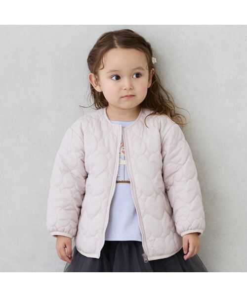 petit main/プティマイン 【ﾘﾝｸ】ﾊｰﾄｷﾙﾃｨﾝｸﾞｼﾞｬｹｯﾄ L･ﾋﾟﾝｸ 120