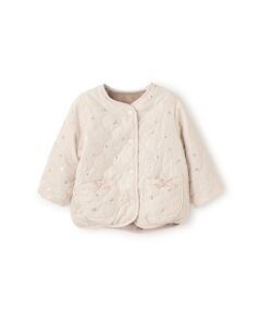 petit main / プティマイン その他アウター | 箔ﾌﾟﾘﾝﾄﾘﾊﾞｰｼﾌﾞﾙｼﾞｬｹｯﾄ