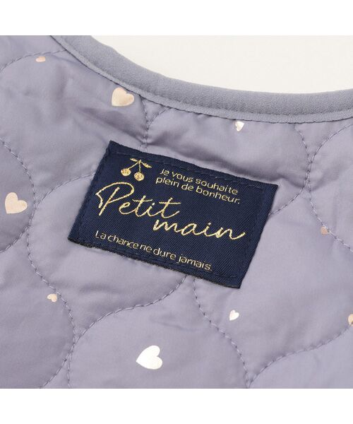 petit main / プティマイン その他アウター | 箔ﾌﾟﾘﾝﾄﾘﾊﾞｰｼﾌﾞﾙｼﾞｬｹｯﾄ | 詳細11