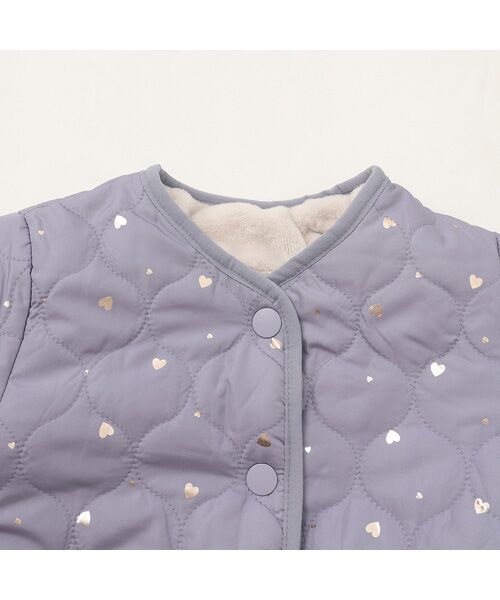 petit main / プティマイン その他アウター | 箔ﾌﾟﾘﾝﾄﾘﾊﾞｰｼﾌﾞﾙｼﾞｬｹｯﾄ | 詳細6