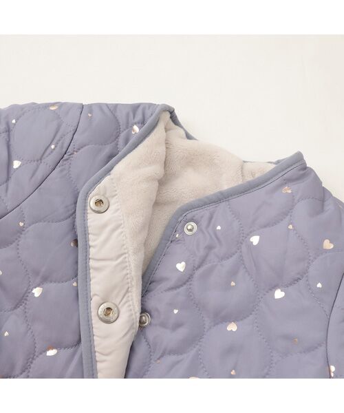 petit main / プティマイン その他アウター | 箔ﾌﾟﾘﾝﾄﾘﾊﾞｰｼﾌﾞﾙｼﾞｬｹｯﾄ | 詳細7