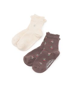 petit main / プティマイン ソックス | さくらんぼｿｯｸｽ2P