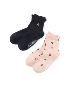 petit main / プティマイン ソックス | さくらんぼｿｯｸｽ2P