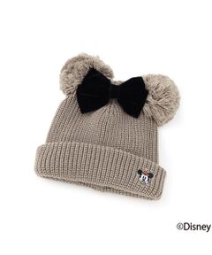 petit main / プティマイン ニットキャップ | 【Disney】W梵天ﾆｯﾄ帽
