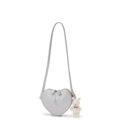 petit main / プティマイン ショルダーバッグ | チャーム付きハートポシェット