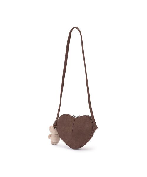 petit main / プティマイン ショルダーバッグ | チャーム付きハートポシェット | 詳細3