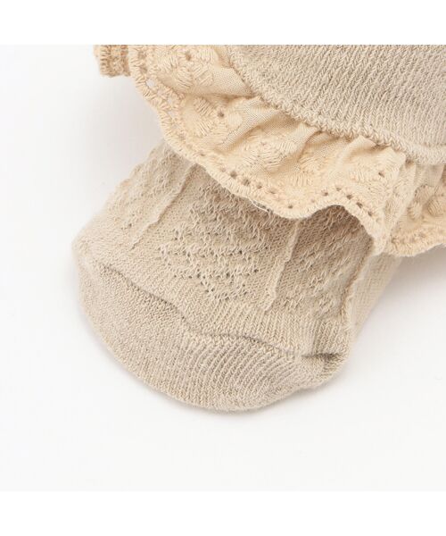 petit main / プティマイン ソックス | 折り返しﾌﾘﾙｶｯﾌﾟｿｯｸｽ | 詳細4