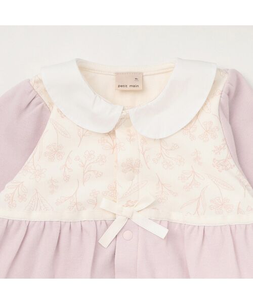 petit main / プティマイン ロンパース | 肌着付き切り替え2WAYオール | 詳細3