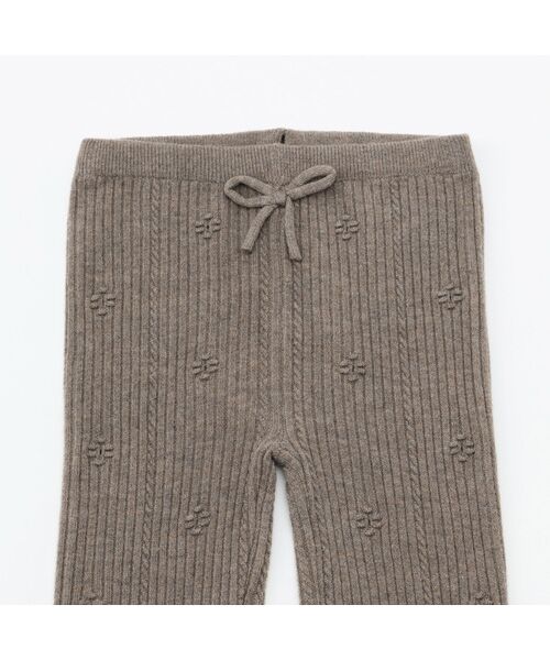 petit main / プティマイン レギンス・スパッツ | 【リンク/フワモチット】ニットハナレギンス | 詳細2