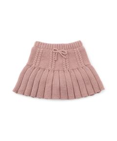 petit main / プティマイン ミニ・ひざ丈スカート | ﾆｯﾄﾌﾟﾘｰﾂｽｶｰﾄ