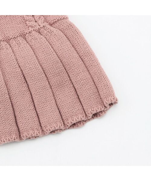 petit main / プティマイン ミニ・ひざ丈スカート | ﾆｯﾄﾌﾟﾘｰﾂｽｶｰﾄ | 詳細7