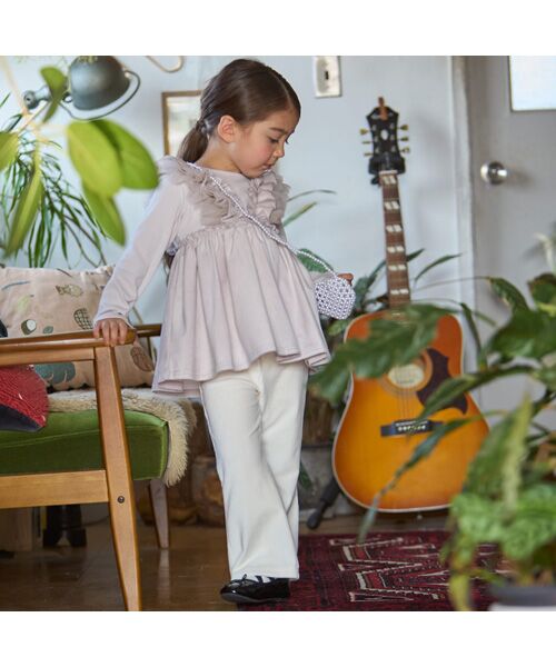 petit main / プティマイン その他パンツ | カットコールフレアパンツ | 詳細2