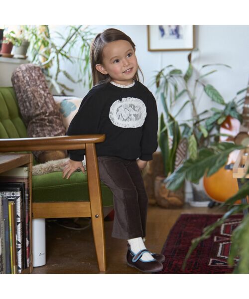 petit main / プティマイン その他パンツ | カットコールフレアパンツ | 詳細5