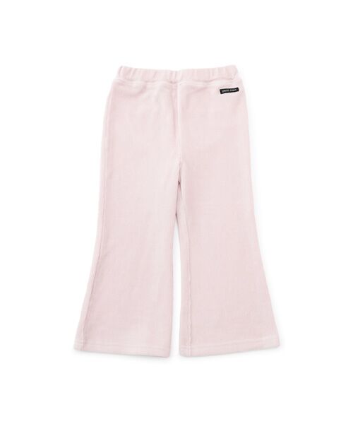 petit main/プティマイン カットコールフレアパンツ L･ピンク 130