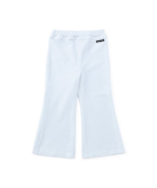 petit main/プティマイン カットコールフレアパンツ ブル- 120