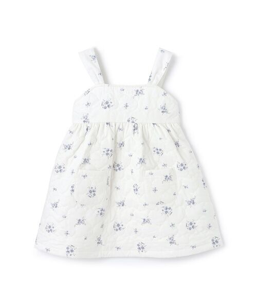 petit main / プティマイン ミニ丈・ひざ丈ワンピース | キルトジャンパースカート | 詳細3