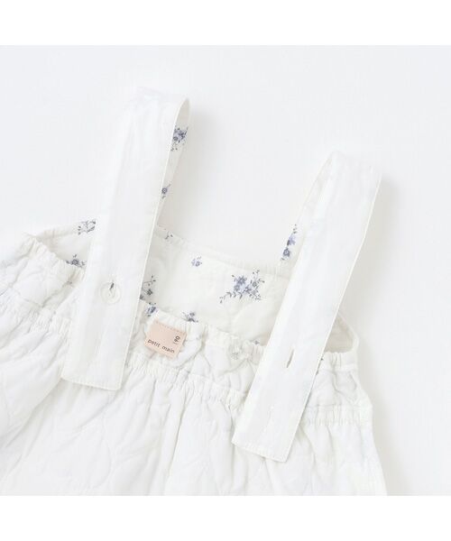 petit main / プティマイン ミニ丈・ひざ丈ワンピース | キルトジャンパースカート | 詳細7