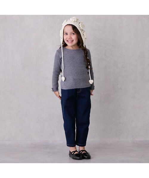 petit main / プティマイン ニット・セーター | 【リンク/フワモチット】リブニット | 詳細1