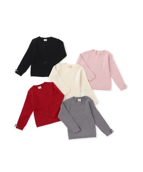 petit main / プティマイン ニット・セーター | 【リンク/フワモチット】リブニット | 詳細13