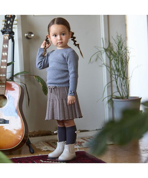 petit main / プティマイン ニット・セーター | 【リンク/フワモチット】リブニット | 詳細2