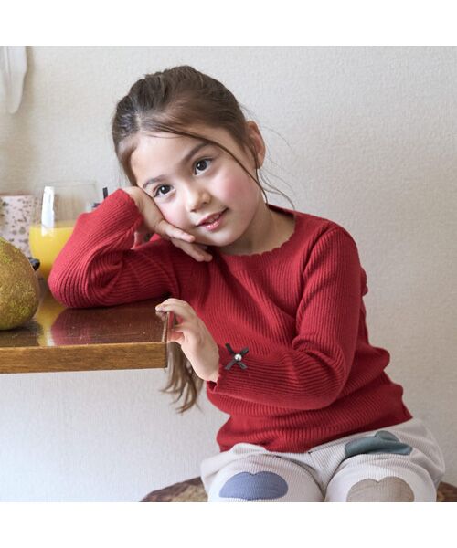 petit main / プティマイン ニット・セーター | 【リンク/フワモチット】リブニット | 詳細5